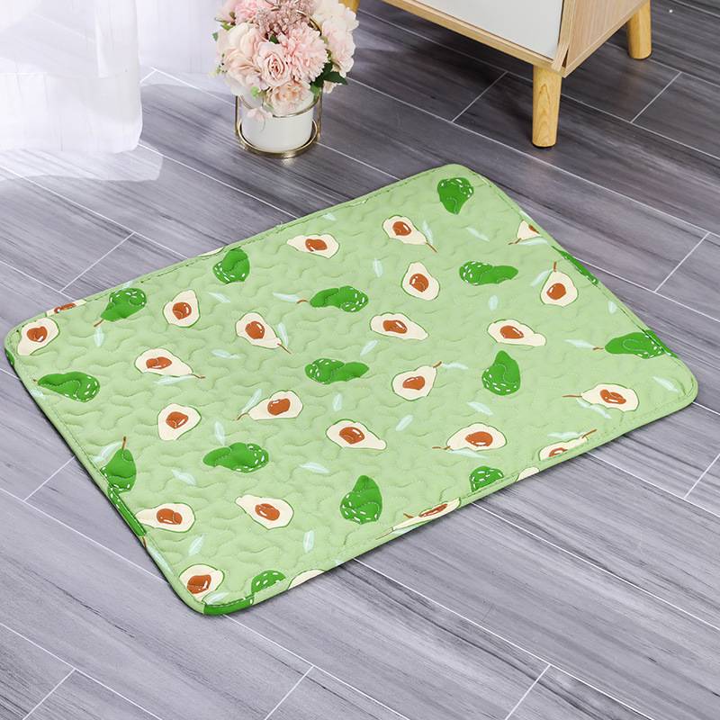 Green-Aavocado Pattern(Cotton Pad)
